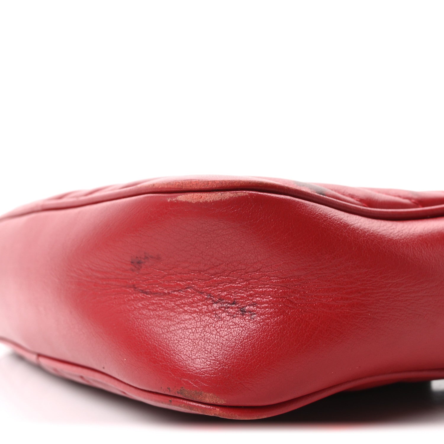 Calfskin Matelasse Monogram Lou Camera Bag Opyum Red