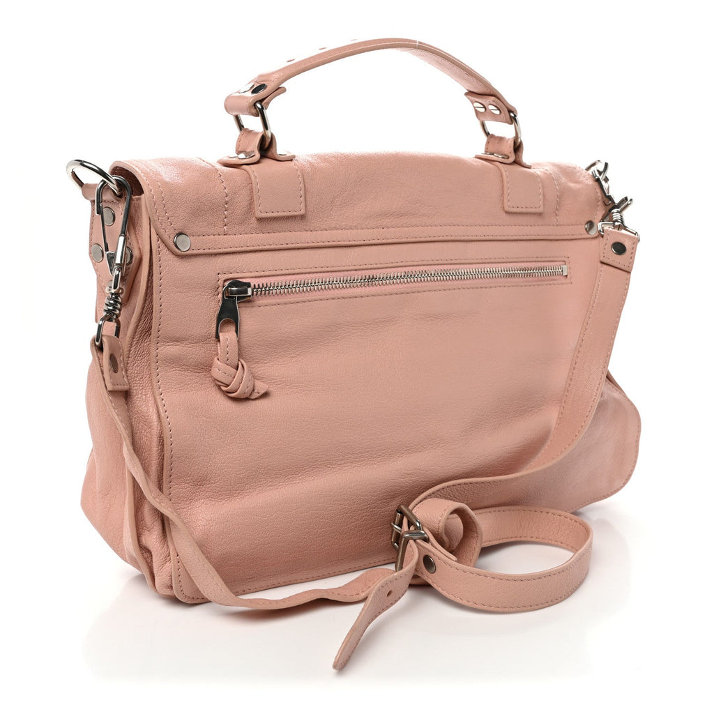 Lambskin Medium PS1 Satchel Blush