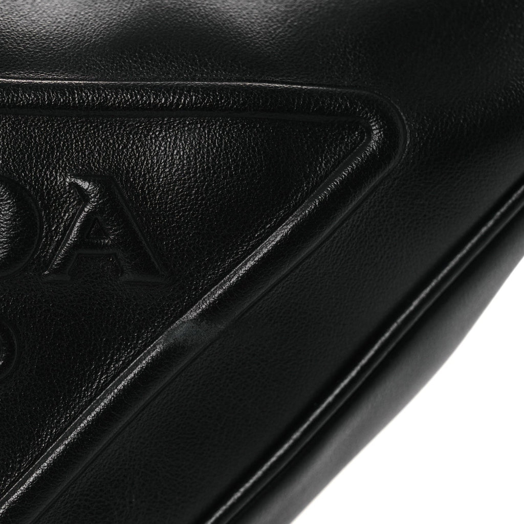 Grace Lux Triangle Shoulder Bag Black