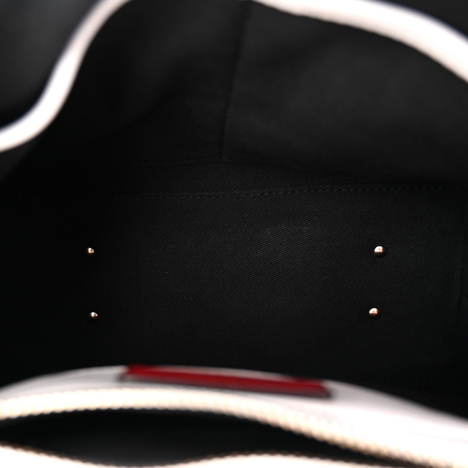 Lambskin Be My VLTN Print Candystud Top Handle Bag White Red Black