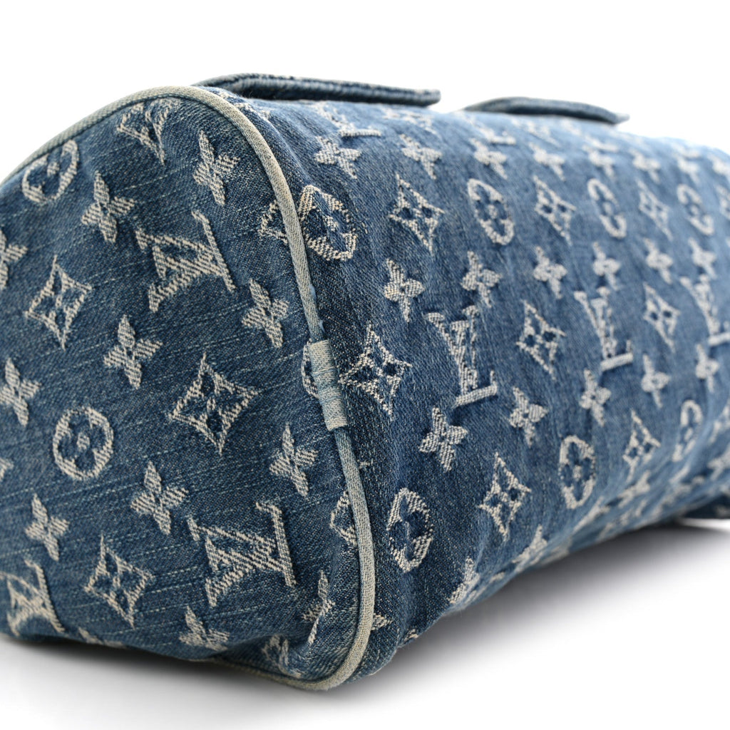 Monogram Denim Neo Speedy Blue