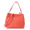 Calfskin Ottomar Monogram Medium Klara Hobo Hot Coral