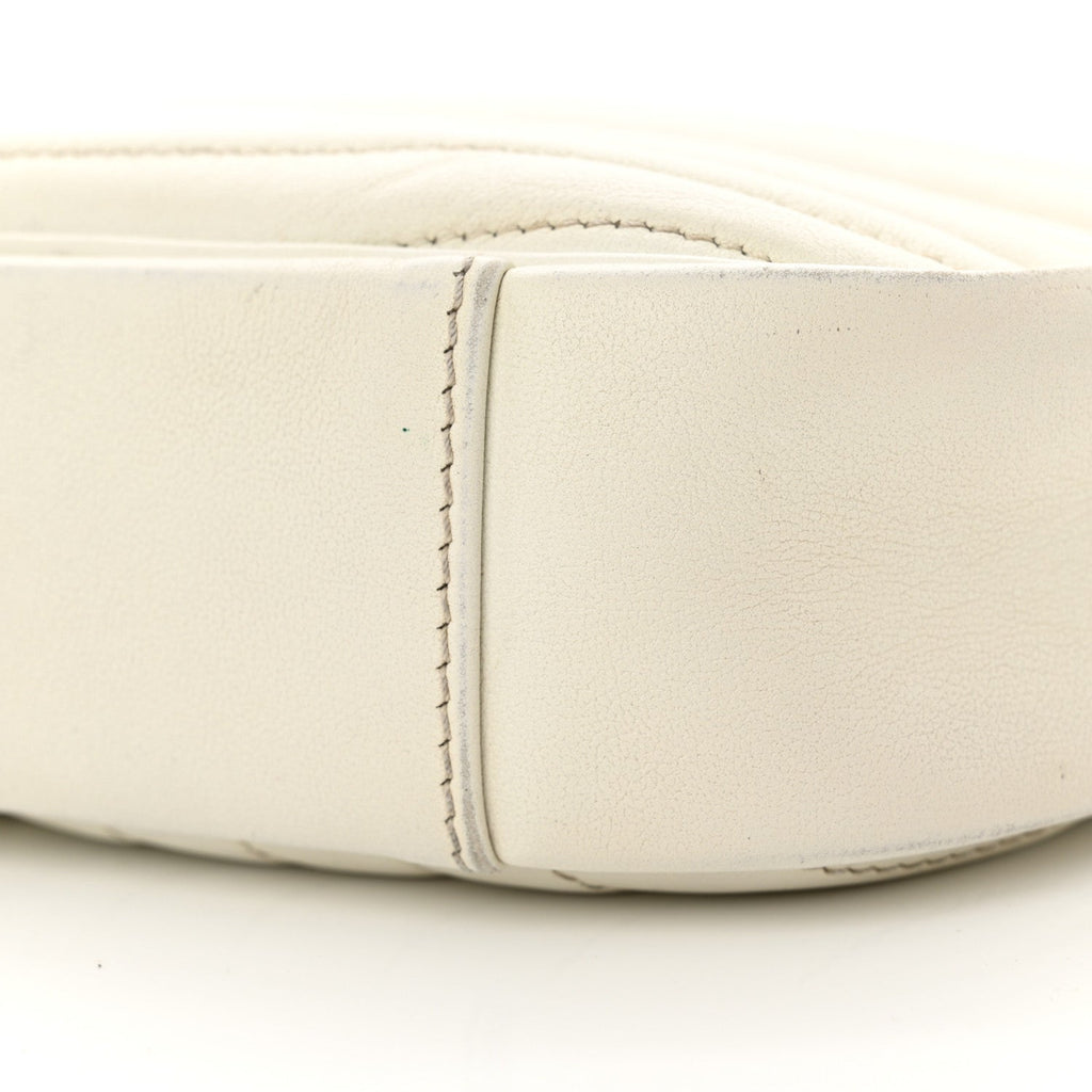 Calfskin New Wave Camera Bag White