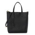 Calfskin Toy Shopping Tote Black