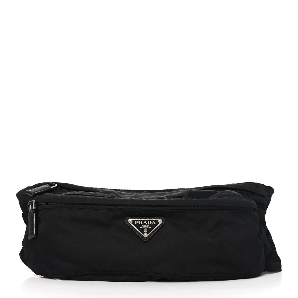 Tessuto Nylon Belt Bag Black