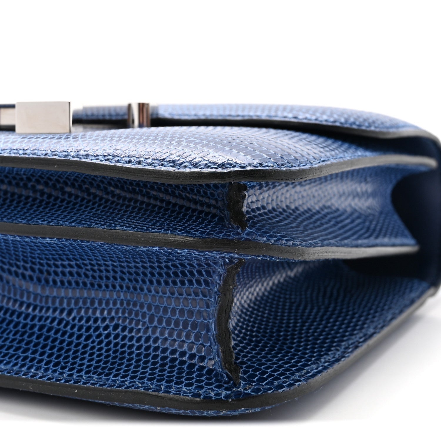Lizard Constance 18 Bleu Saphir