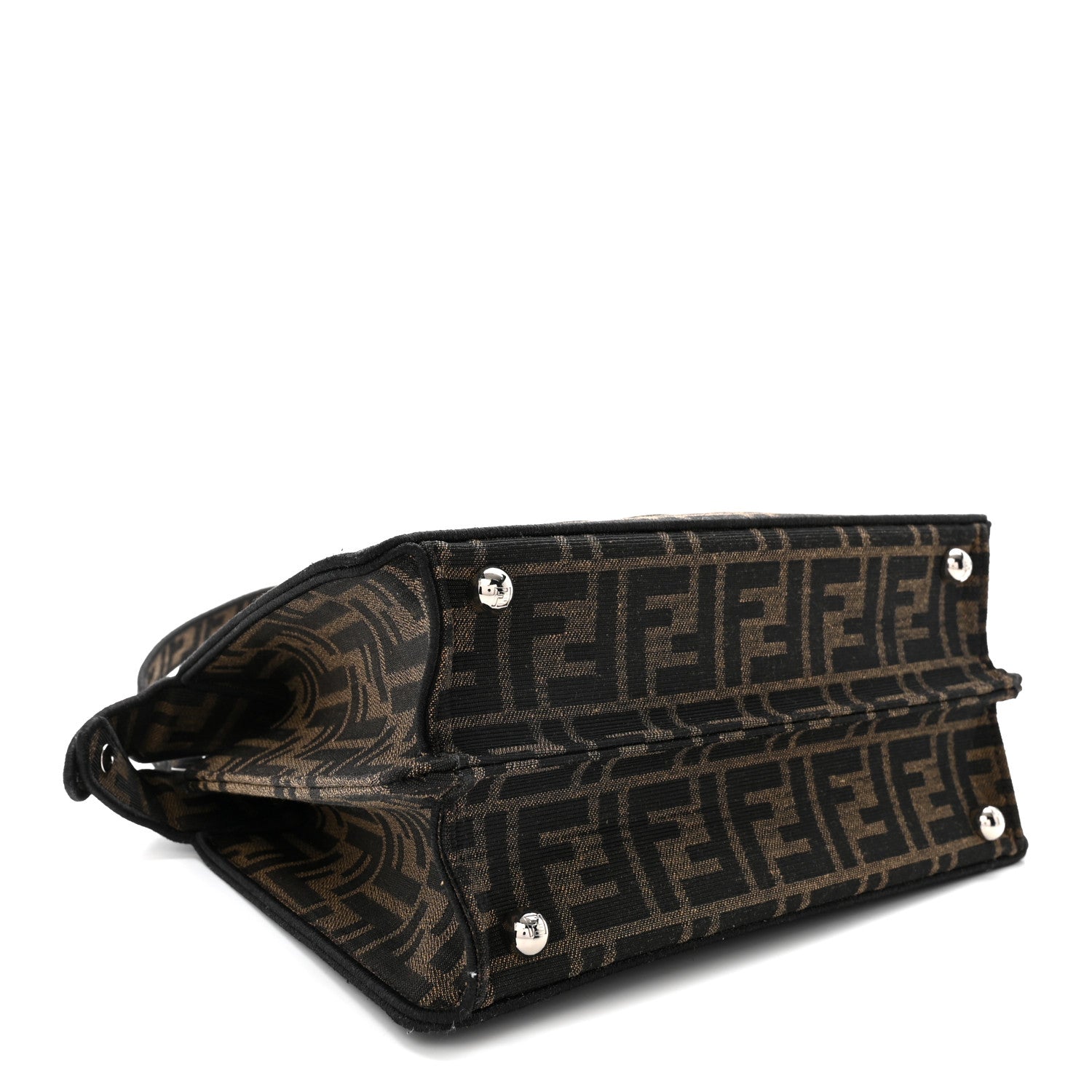 X FRGMT X POKEMON Fabric Jacquard FF 1974 Pokemon Inlay Peekaboo I See U Petite Satchel Tobacco Moro Giallo