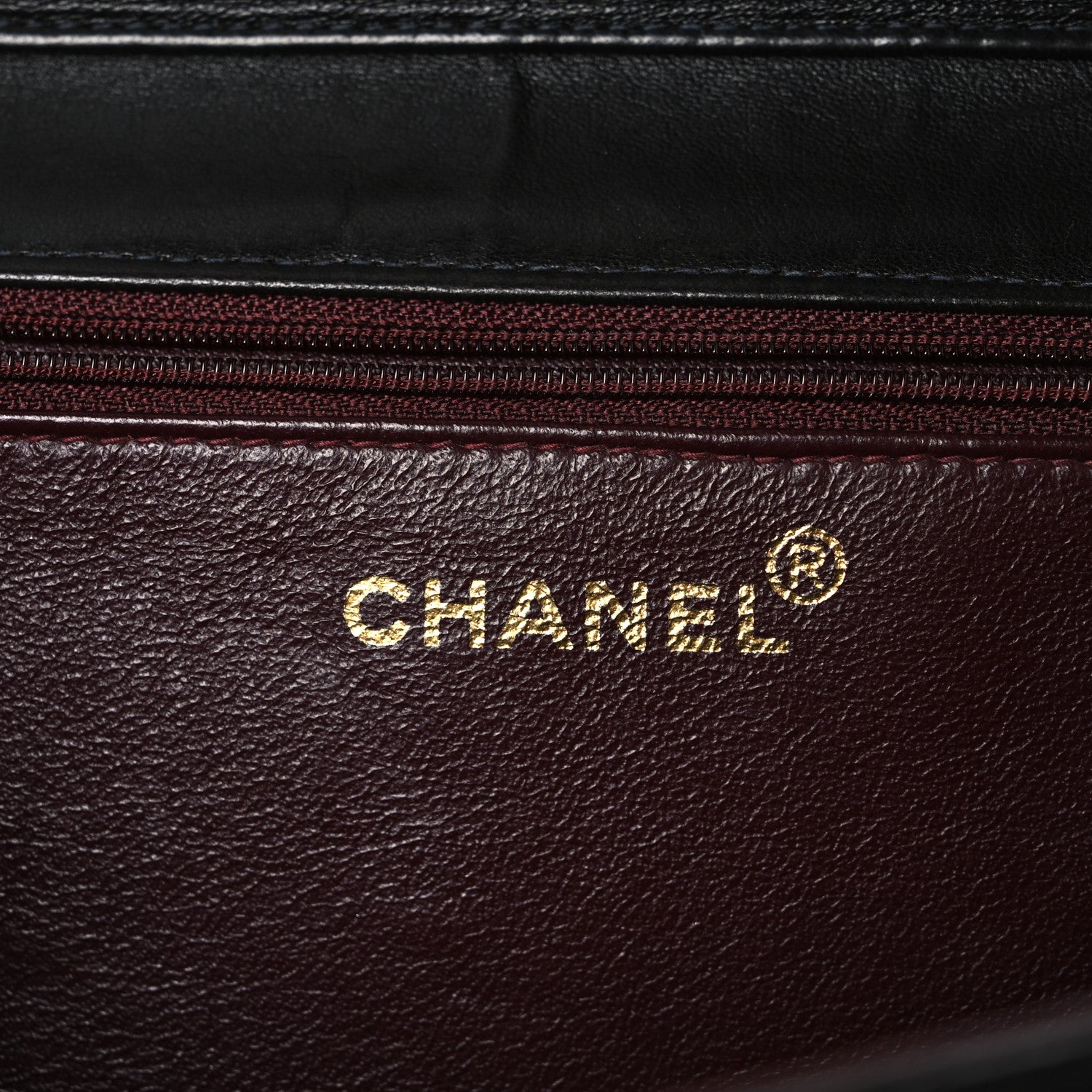 Lambskin Quilted Medium Single Flap Black