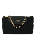 Tessuto Nylon Saffiano Crossbody Bag Black