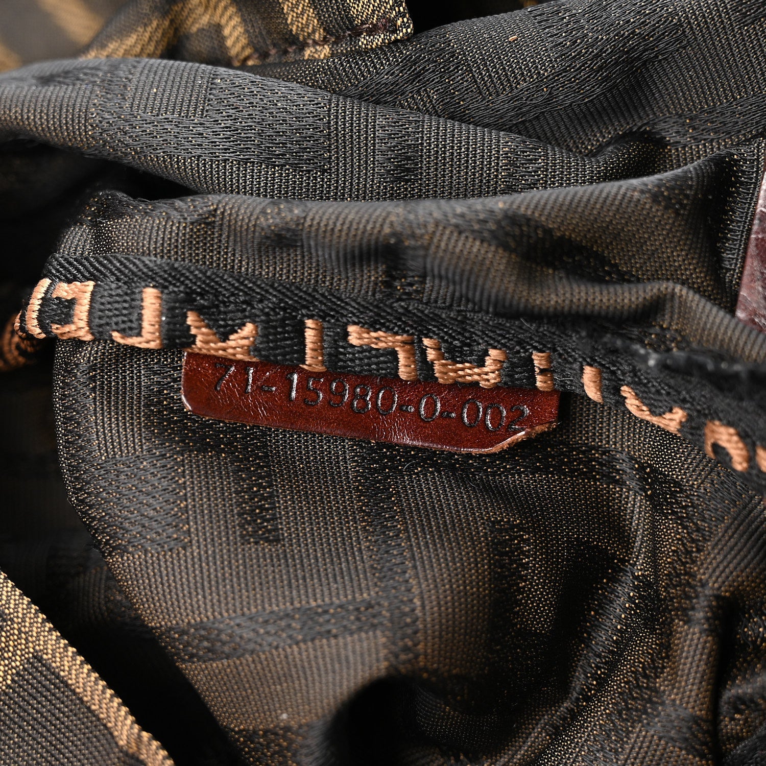 Zucca Drawstring Flap Backpack Tobacco