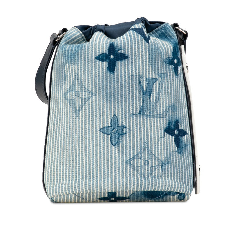 Louis Vuitton Sack Marin Monogram Cotton Canvas Shoulder Bag