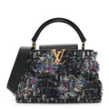 Tweed Calfskin Capucines MM Multicolor