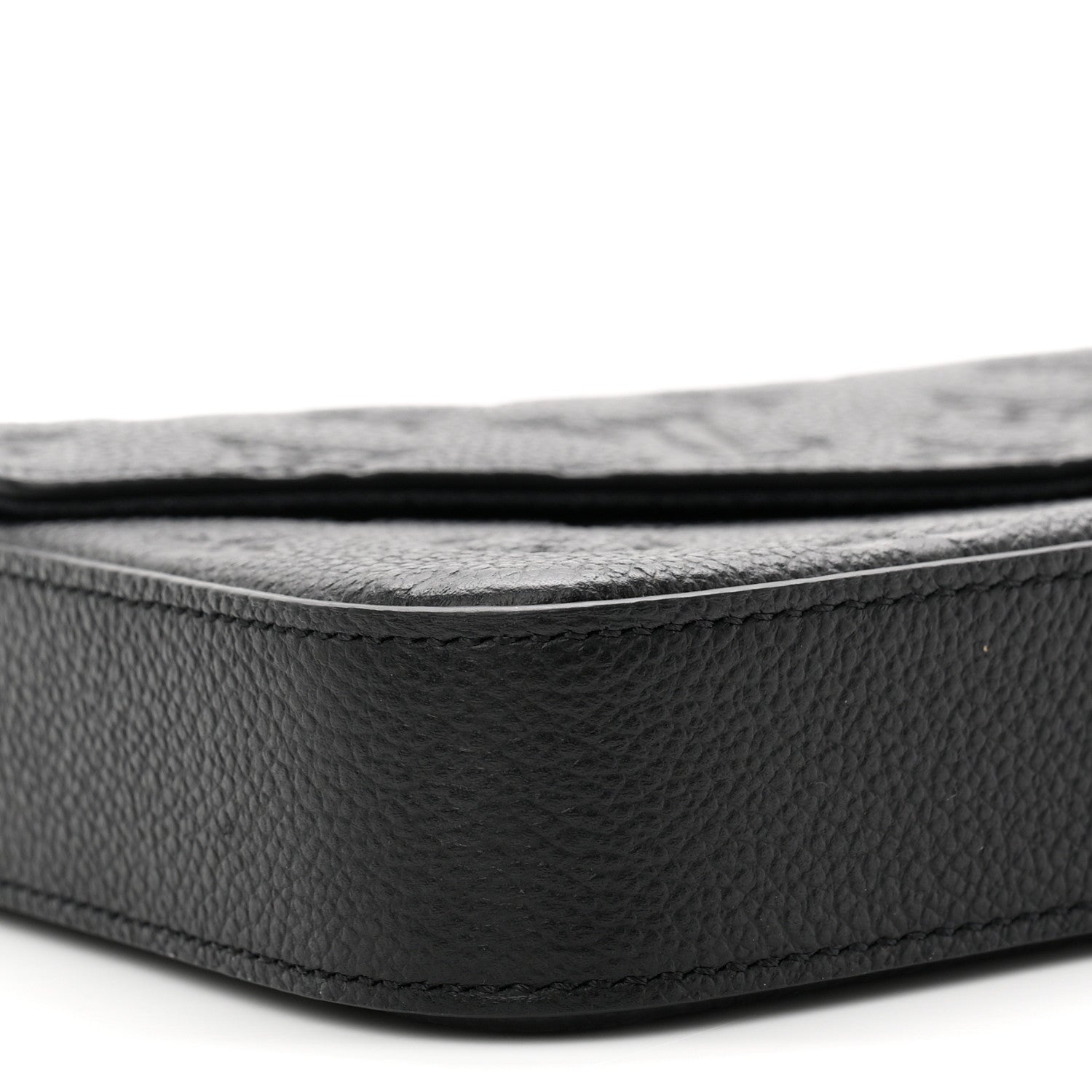 Empreinte Pochette Felicie Chain Wallet Black