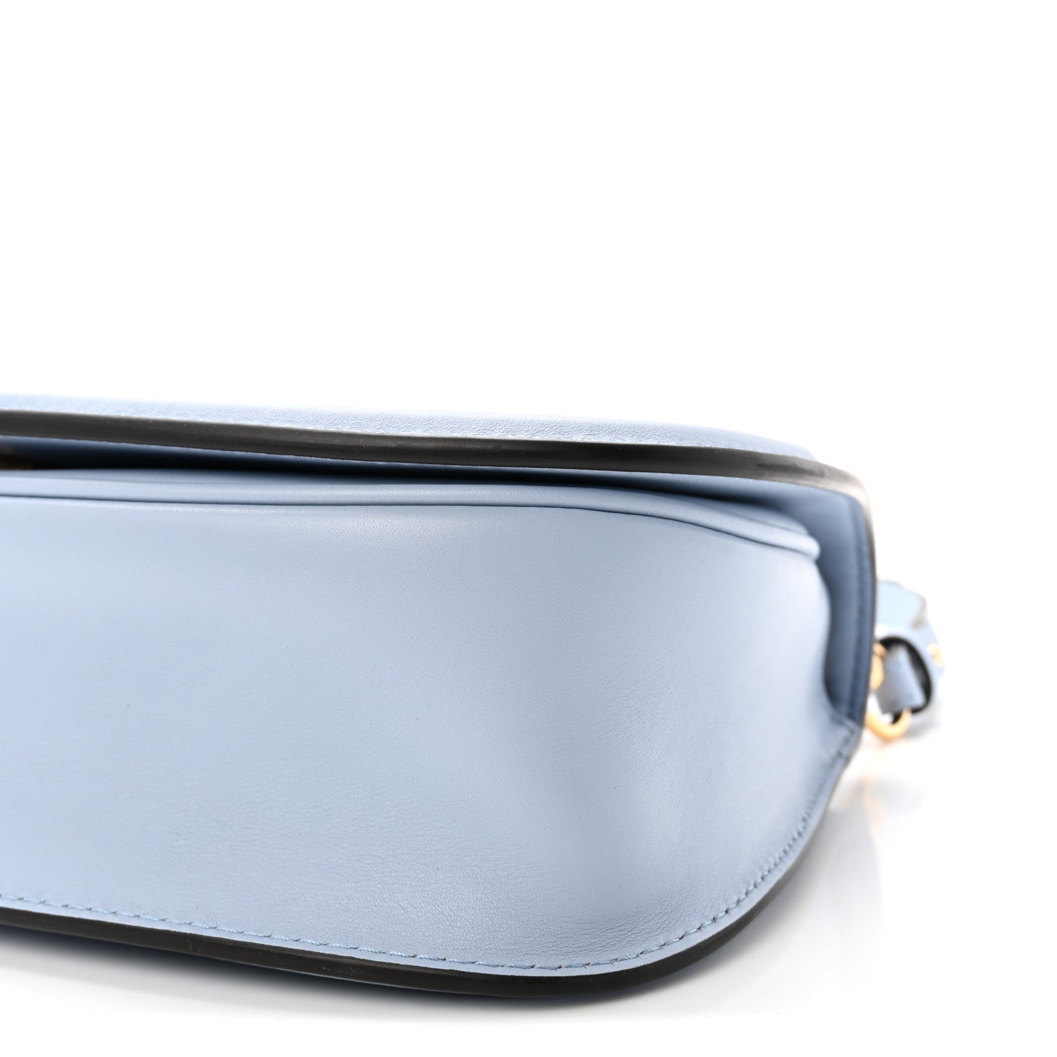 Roxy Calfskin Medium Blondie Top Handle Bag Cloudy Blue