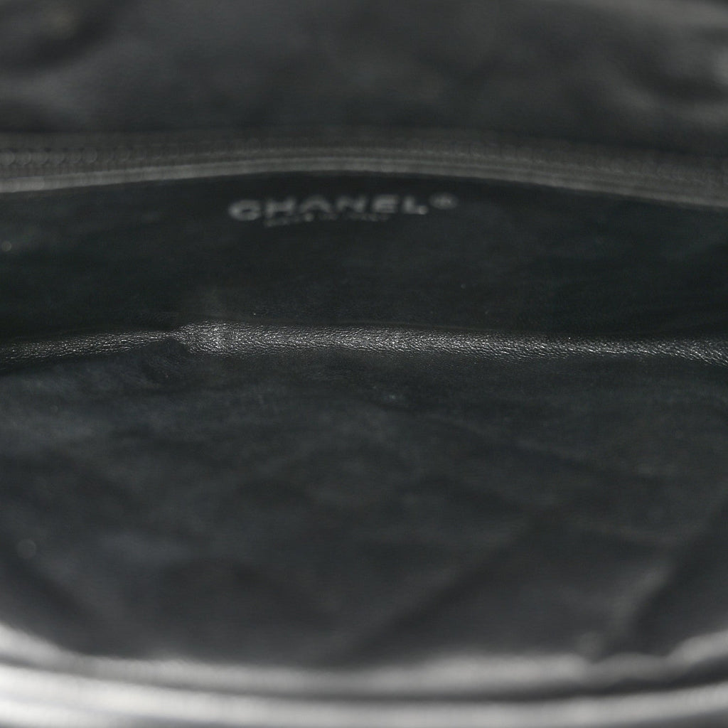 Lambskin Quilted Timeless Clutch Black