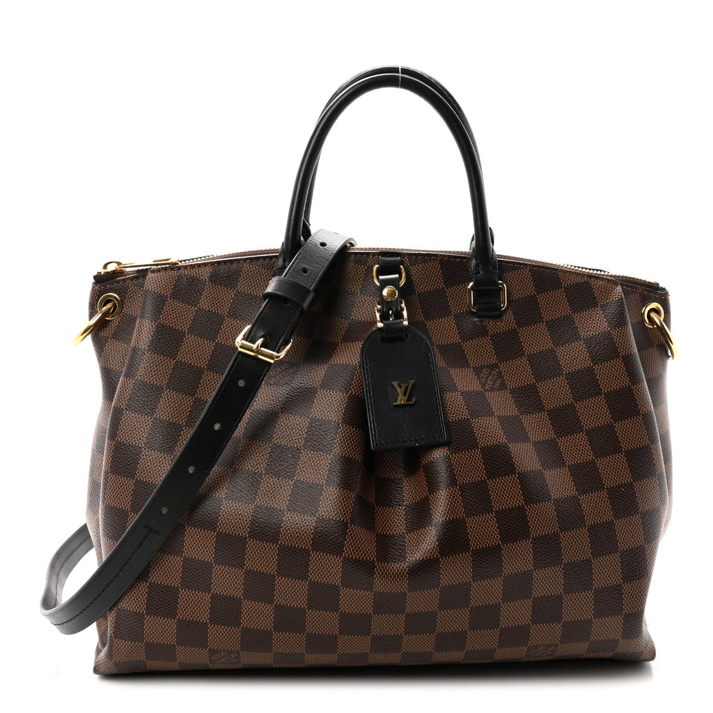 Damier Ebene Odeon Tote MM Black