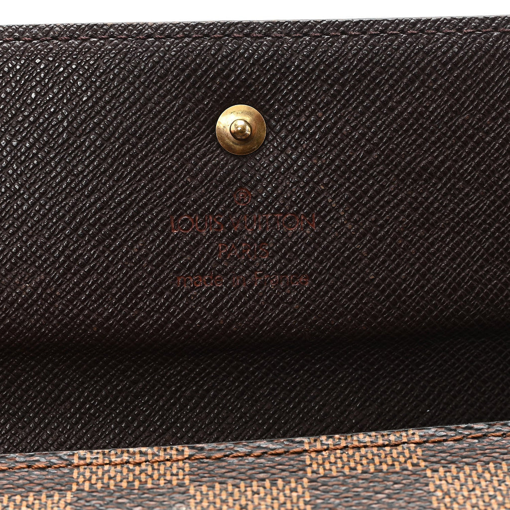 Damier Ebene Porte Tresor International Wallet