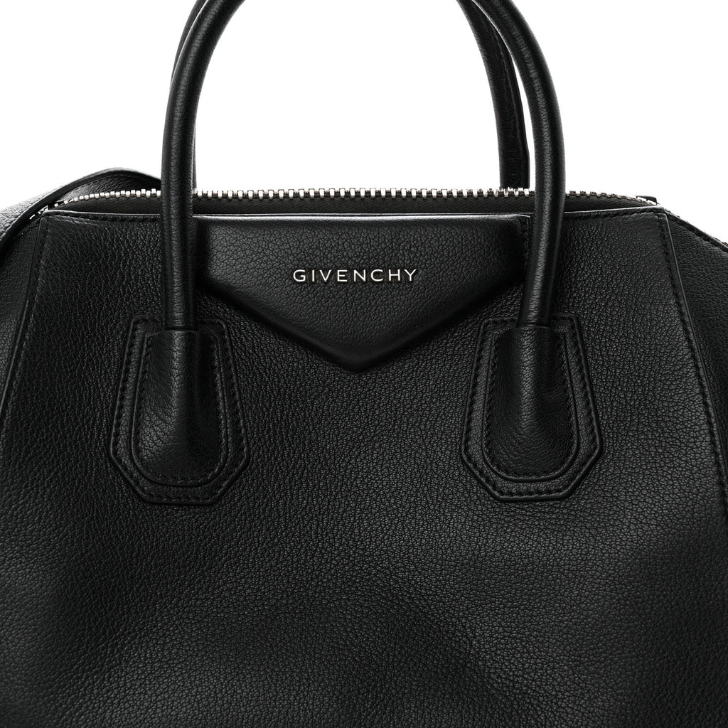 Sugar Goatskin Small Antigona Black