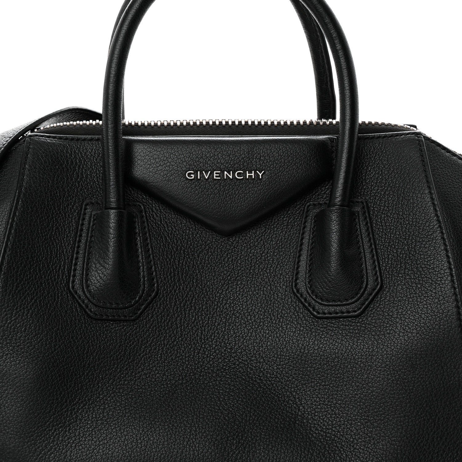 Sugar Goatskin Small Antigona Black