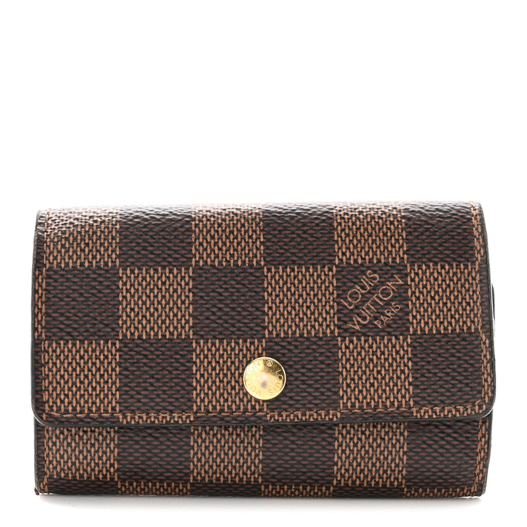 Damier Ebene Multicles 6 Key Holder
