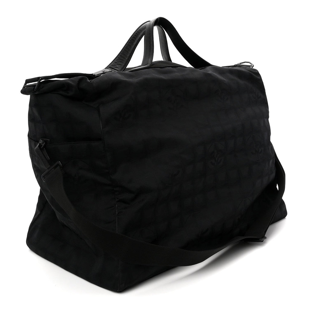 Nylon Travel Duffle Black