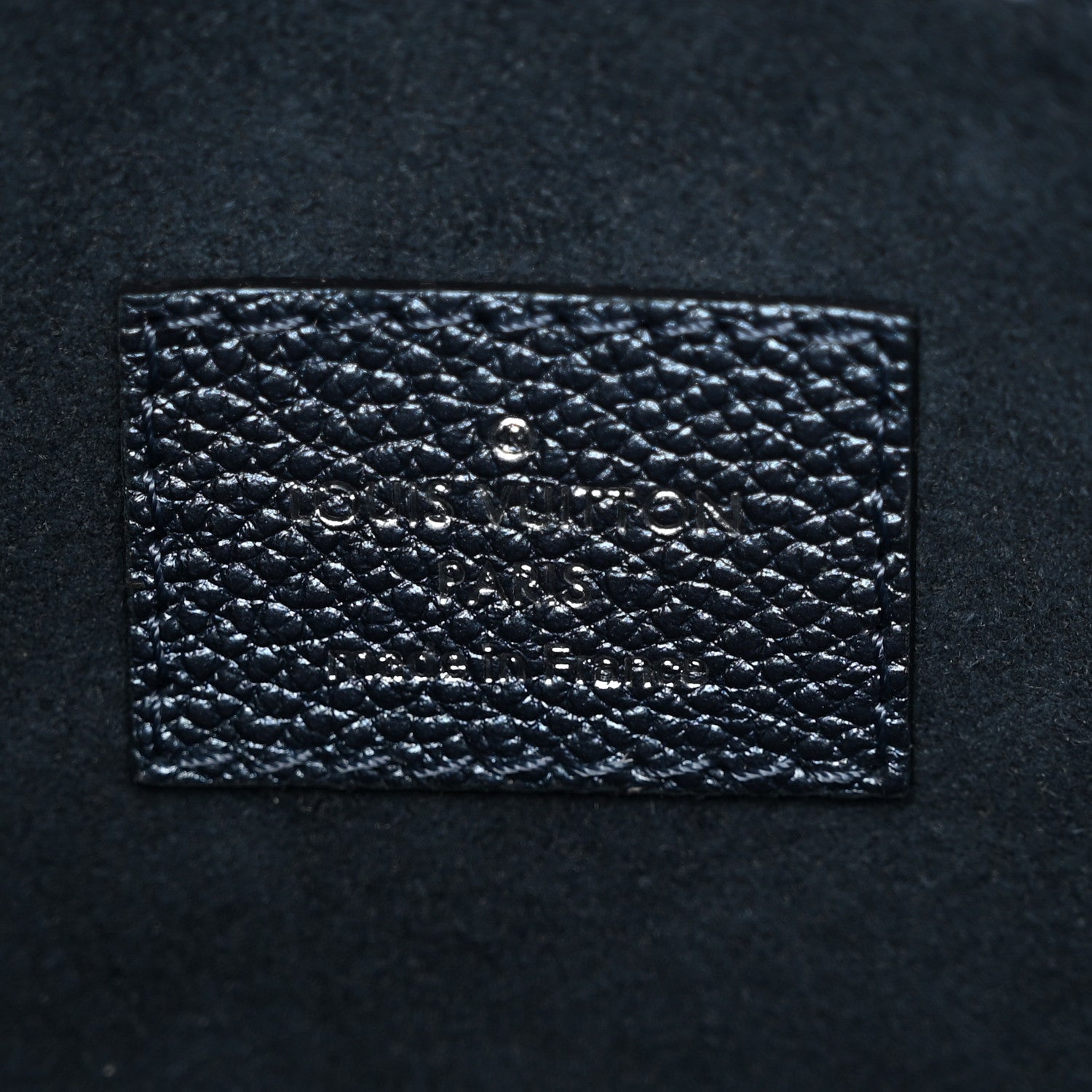 Metallic Empreinte Monogram Giant Onthego PM Navy Nacre