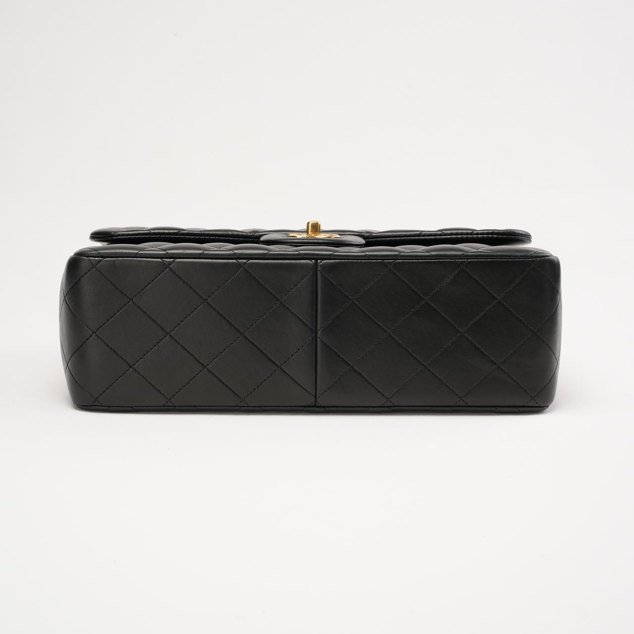 Chanel Classic Jumbo Double Flap Lamb Black 2014