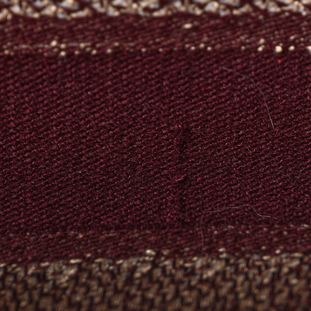Oblique Medium Book Tote Burgundy Multicolor