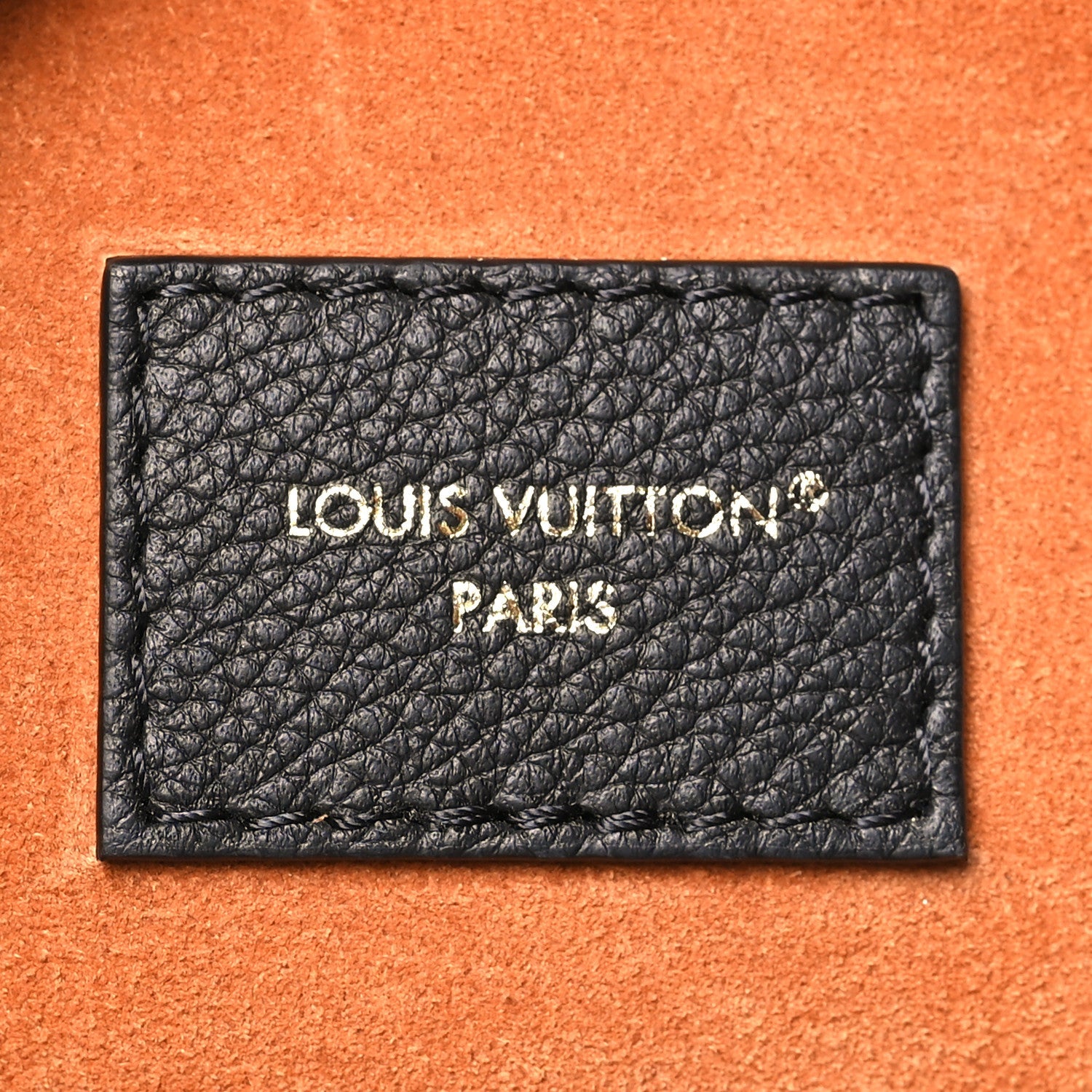 Grained Calfskin Low Key Hobo PM Black