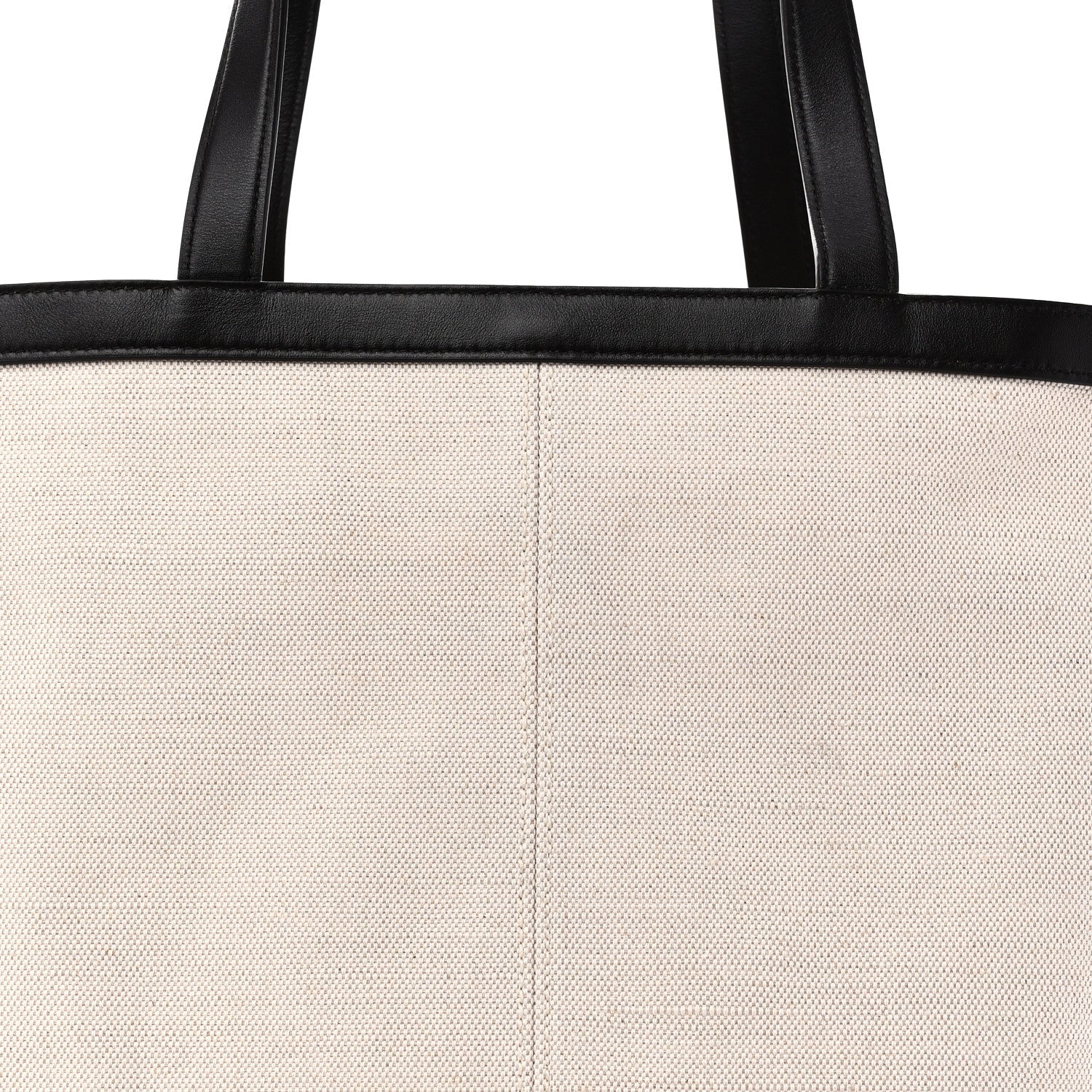 Canvas Mix Nappa Intrecciato Medium Flip Flap Tote Natural Fondant