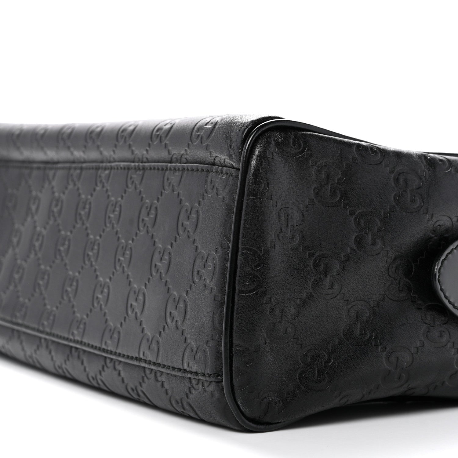 Guccissima Small Boston Black