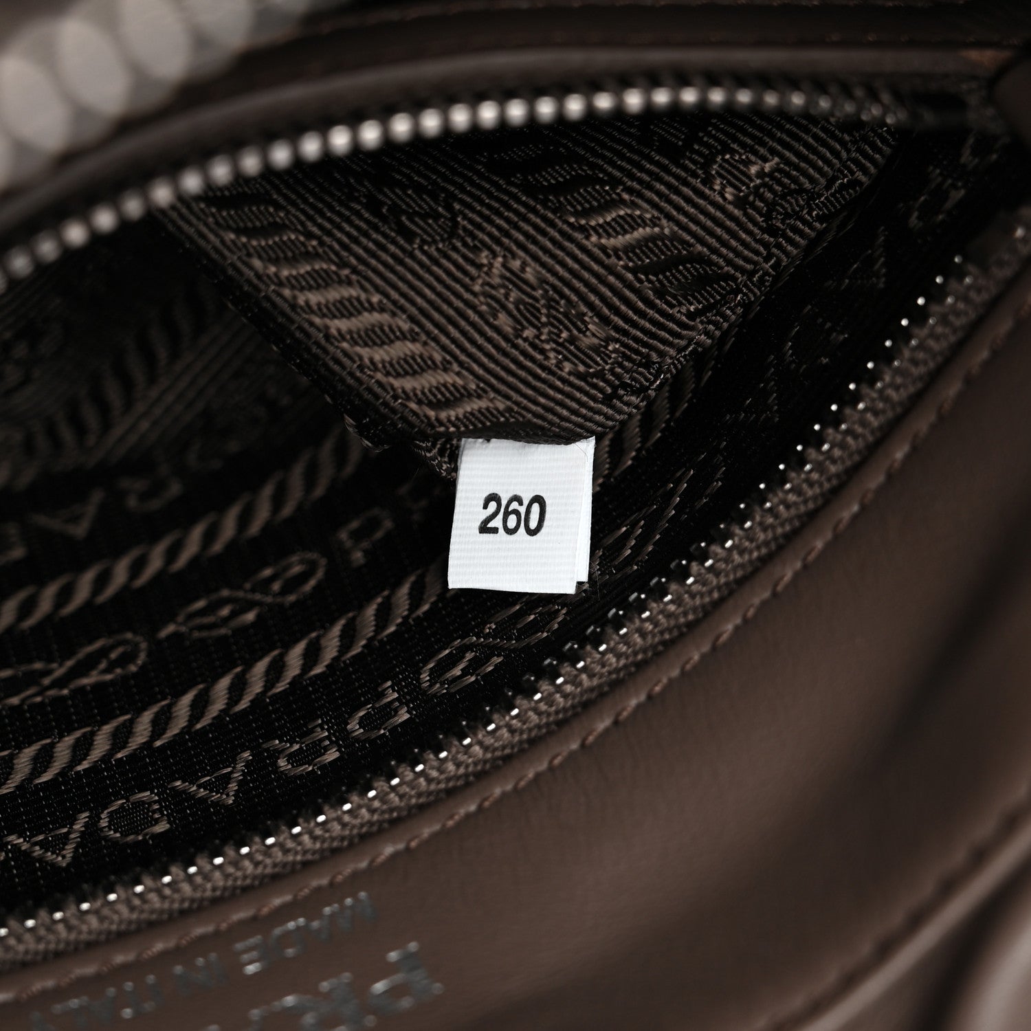 Soft Calfskin Diagramme Camera Bag Bambu