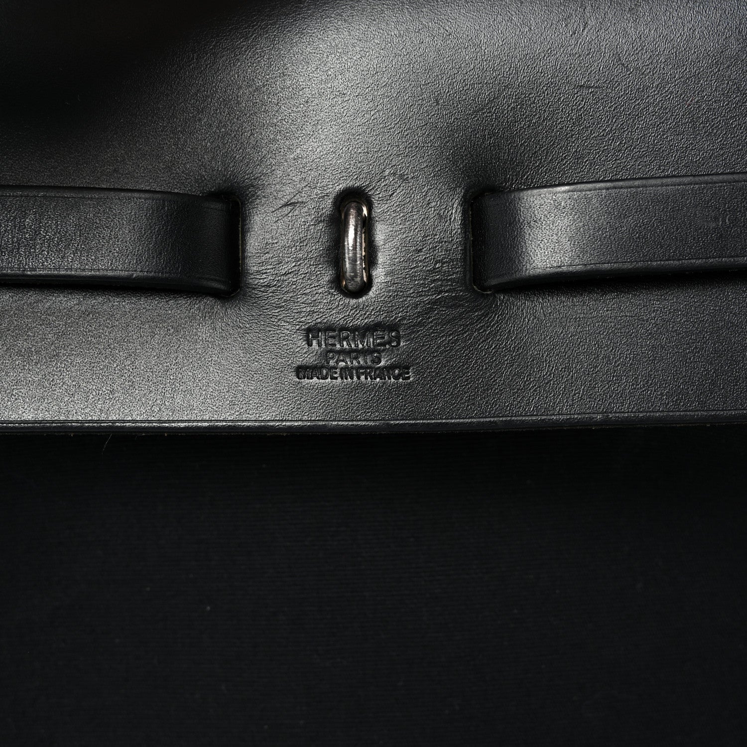 Toile Vache Calfskin Herbag 39 MM Black