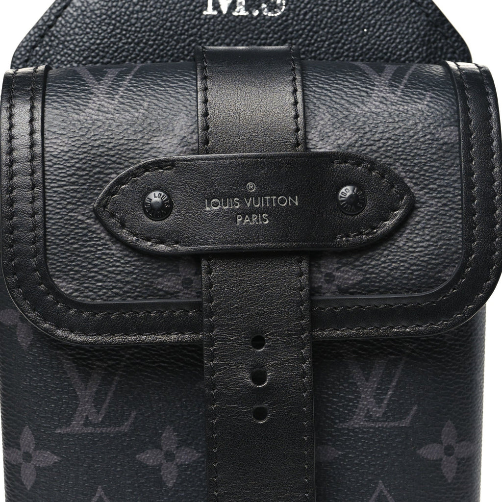 Monogram Eclipse Saumur Slingbag Black
