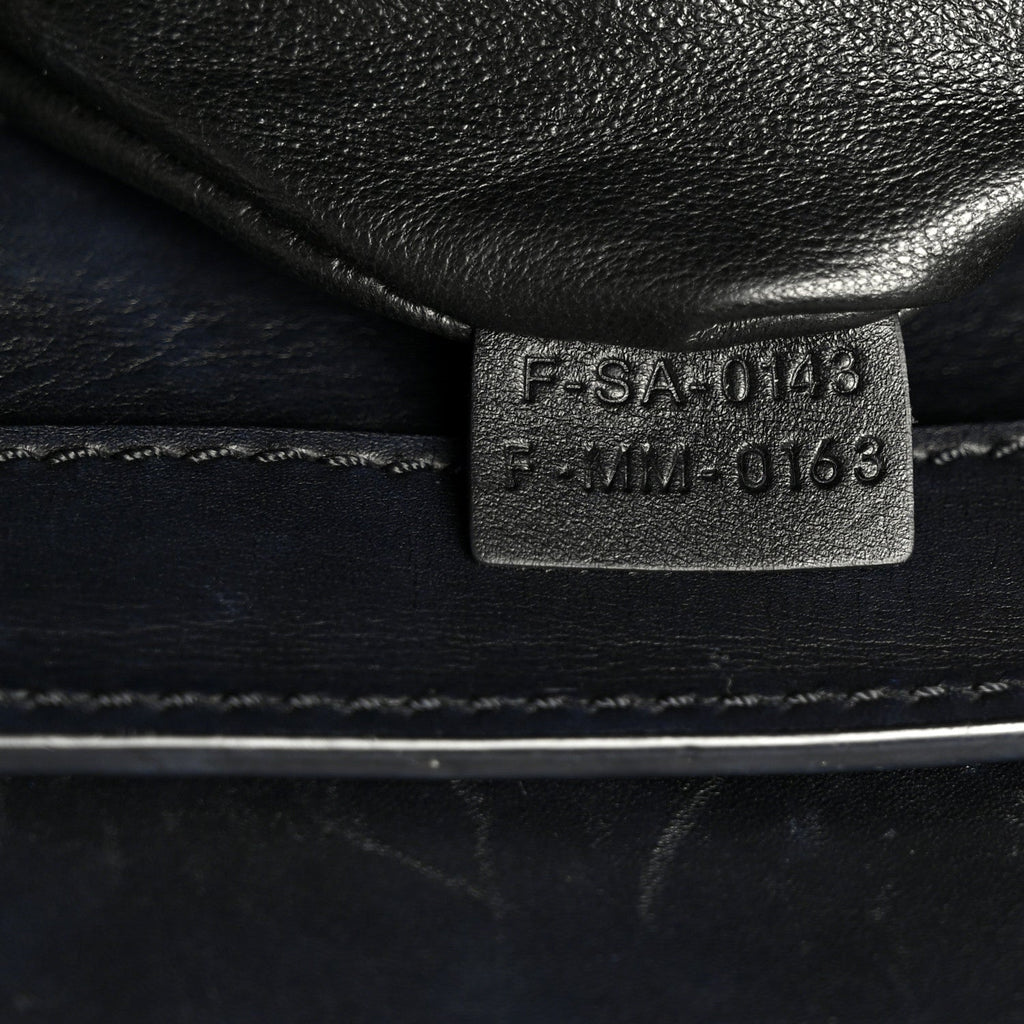 Smooth Calfskin Mini Luggage Black