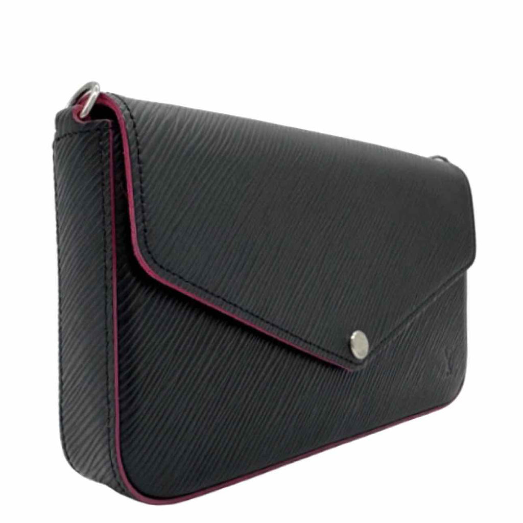 LOUIS VUITTON Epi Leather Pochette Felice Navy