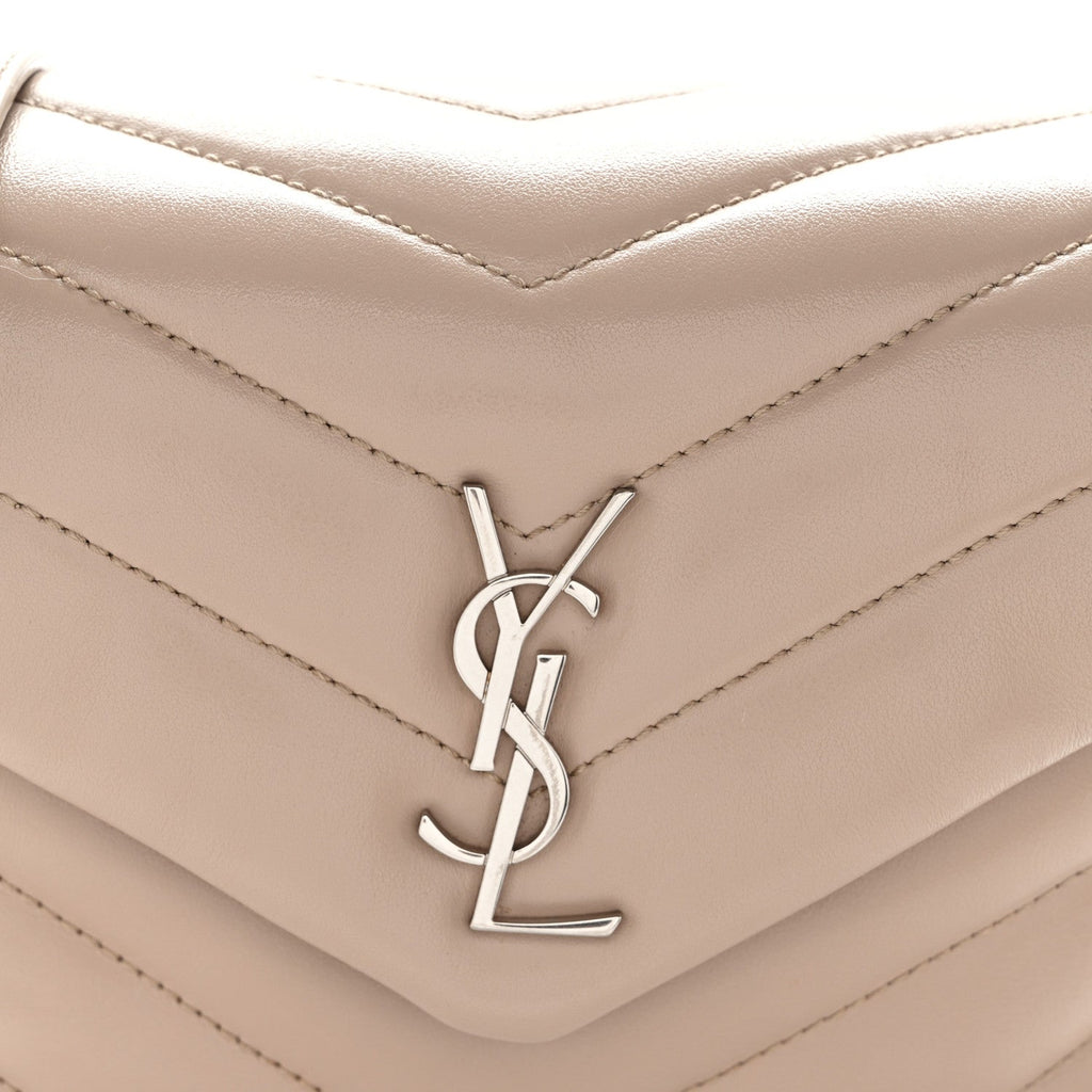 Calfskin Y Quilted Monogram Toy Loulou Crossbody Bag Light Natural