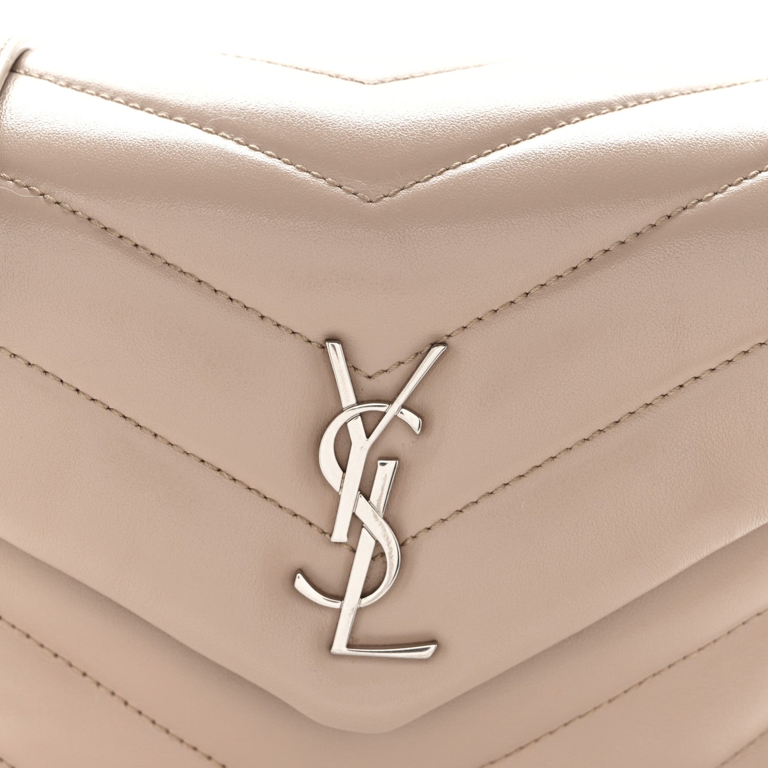 Calfskin Y Quilted Monogram Toy Loulou Crossbody Bag Light Natural