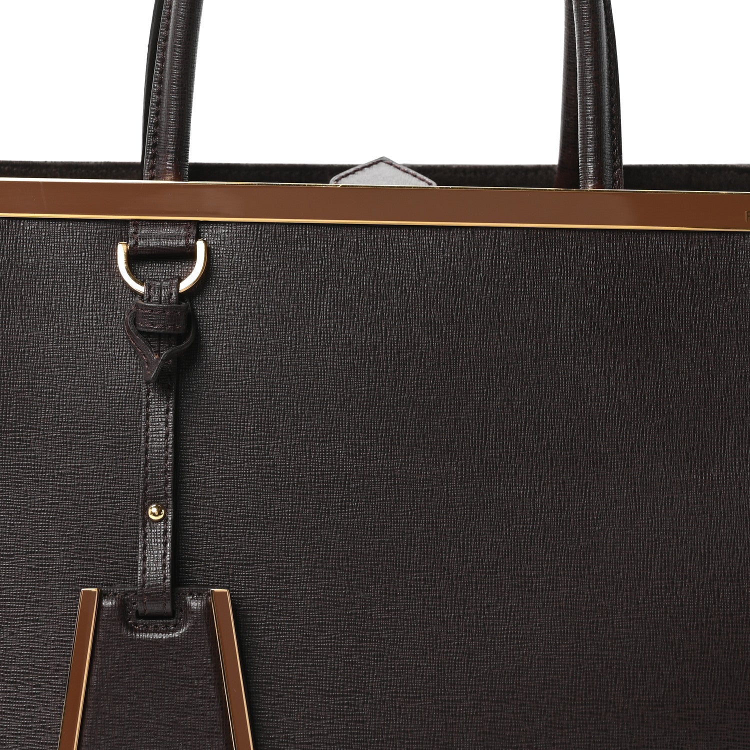 Vitello Elite Flamingo Regular 2Jours Tote Moro Marrone Nocciola