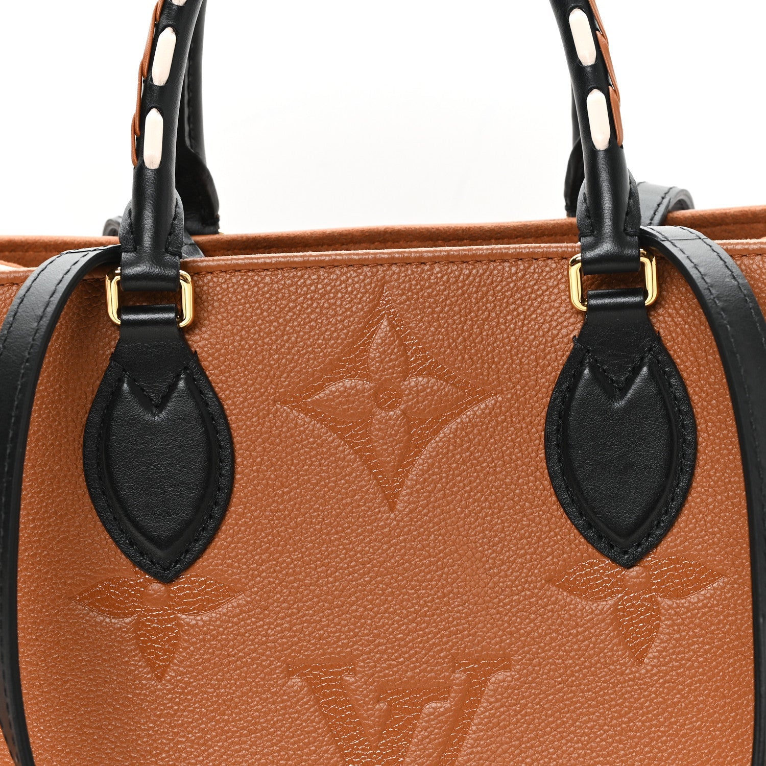 Empreinte Monogram Giant Wild At Heart Onthego MM Caramel