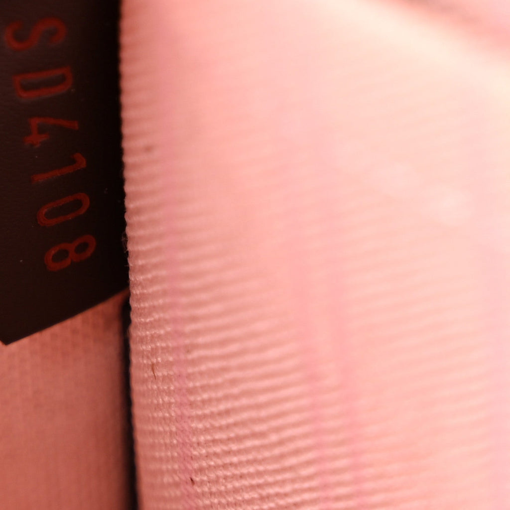 Damier Ebene Neverfull MM GM Pochette Rose Ballerine