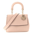 Bullcalf Mini Be Dior Flap Rose Poudre