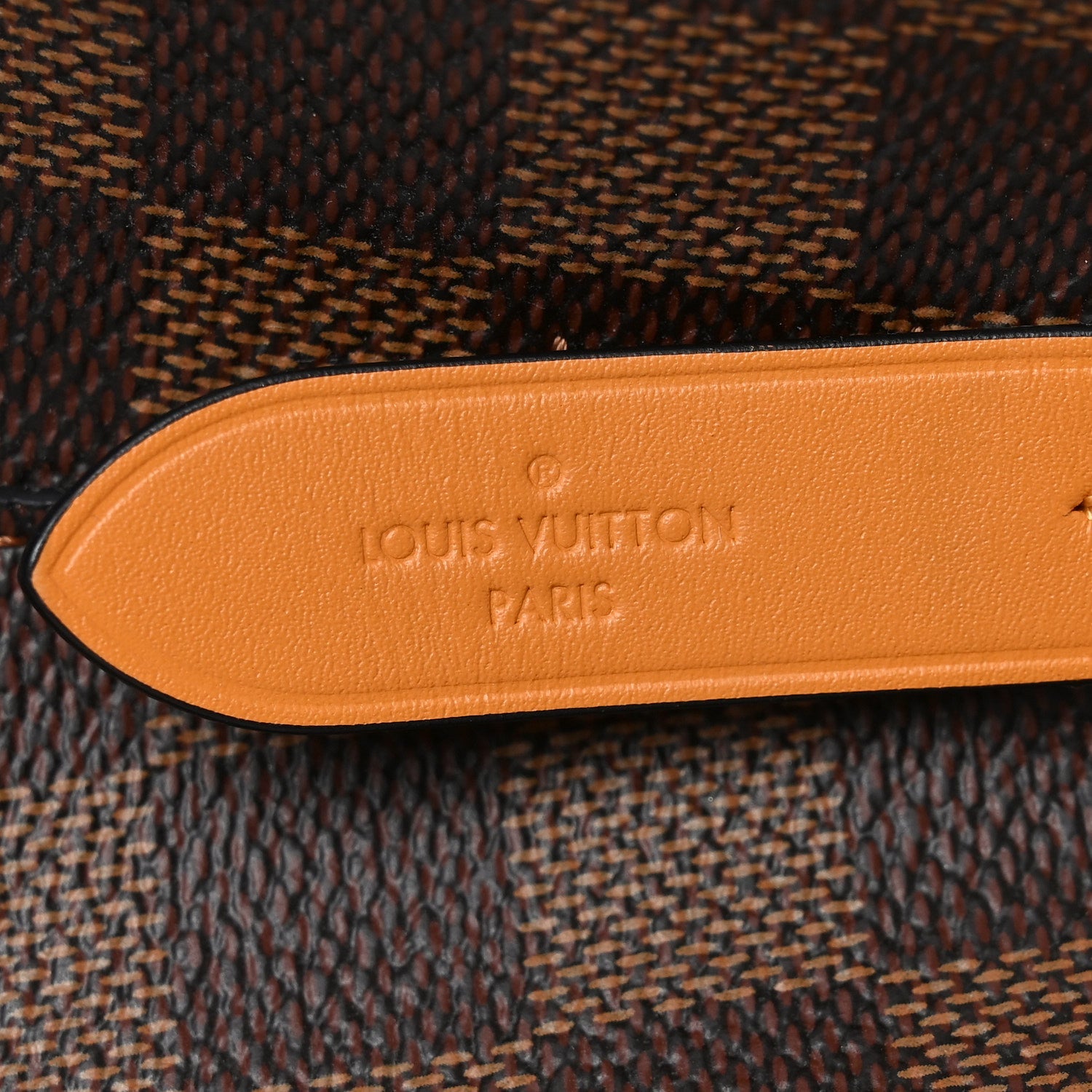 Damier Ebene Neonoe MM Safran