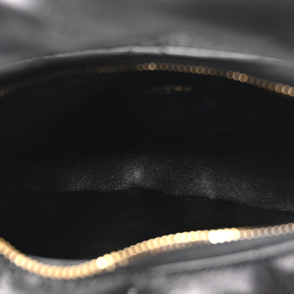 Lambskin Quilted Icarino Bag Black