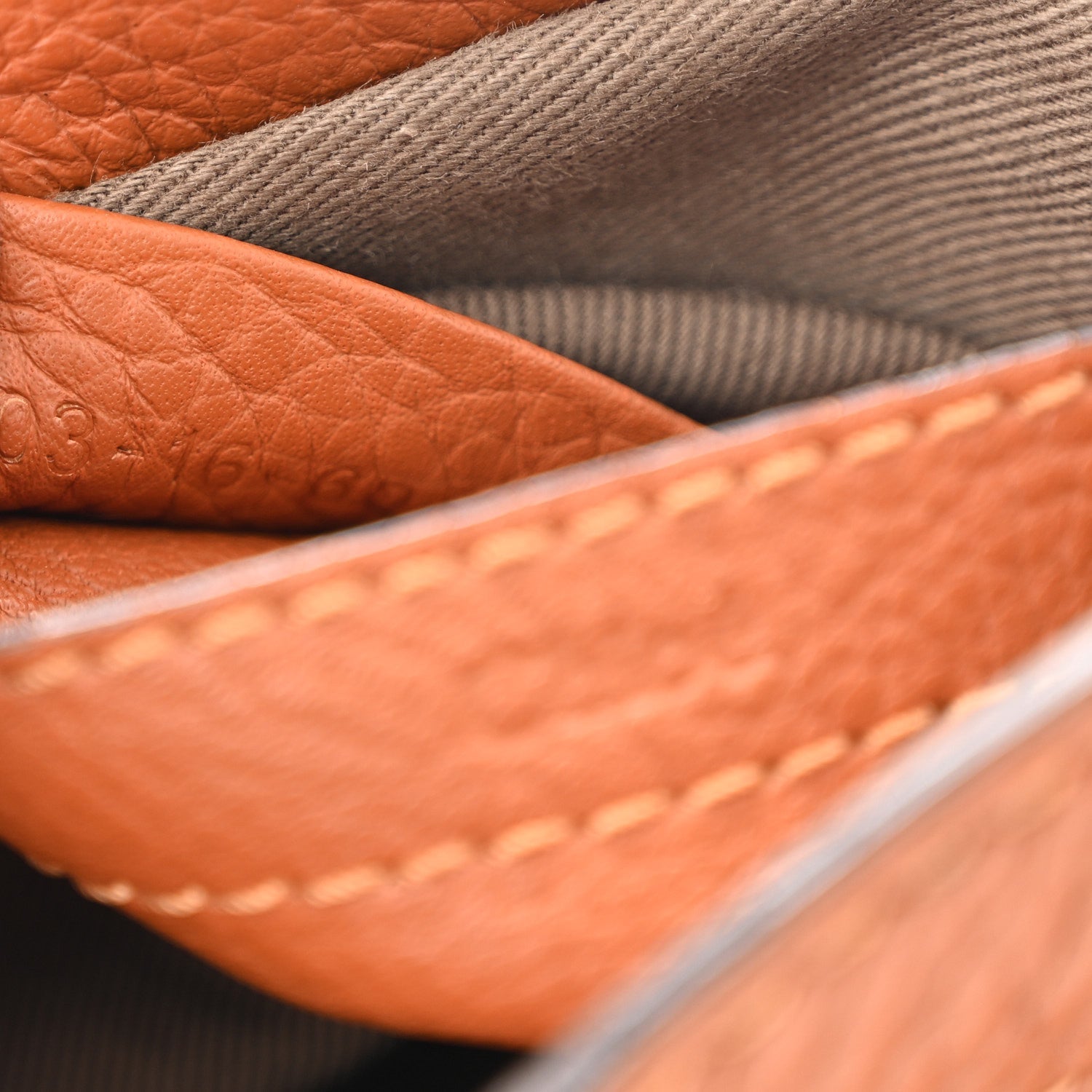 Calfskin Mini Marcie Round Crossbody Bag Tan