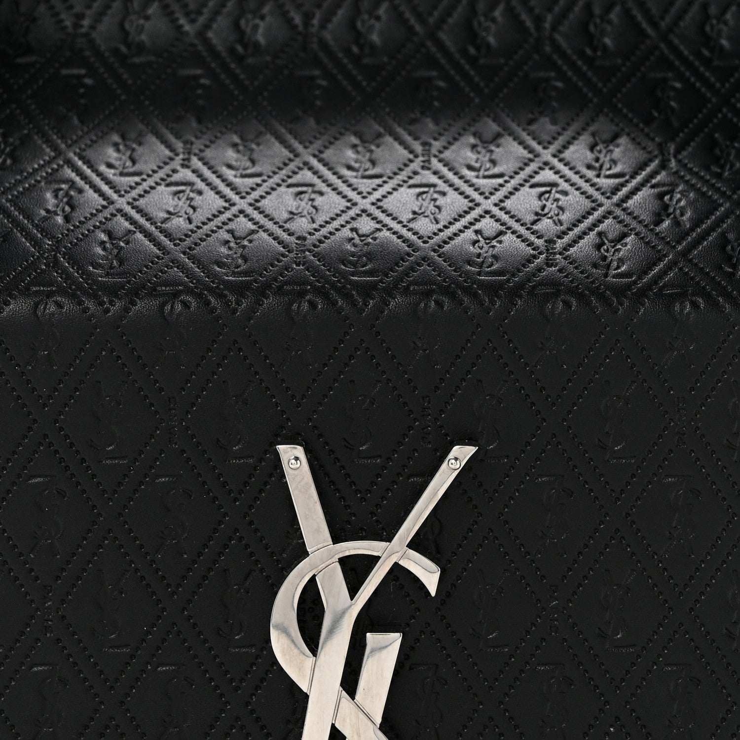 Calfskin Monogram Take Away Box Black