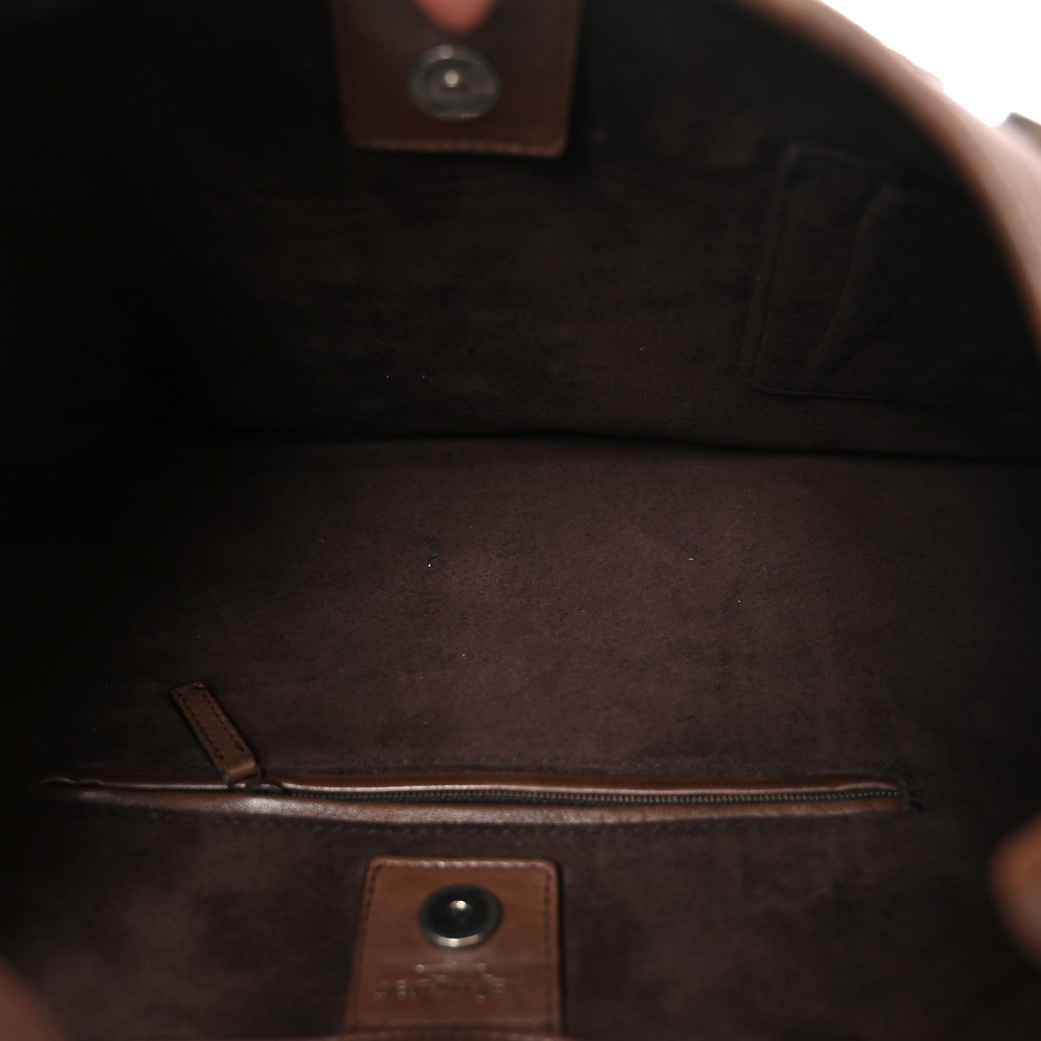 Calfskin Wood Embellished Mombasa Hobo Brown