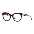 Bottega Veneta Eyeglasses Square Full Rim, Shiny Black Frame and Clear Demo Lens Lens BV0241O001