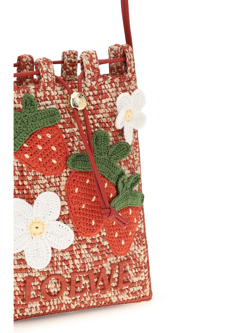 Loewe Women Raffia Pouch