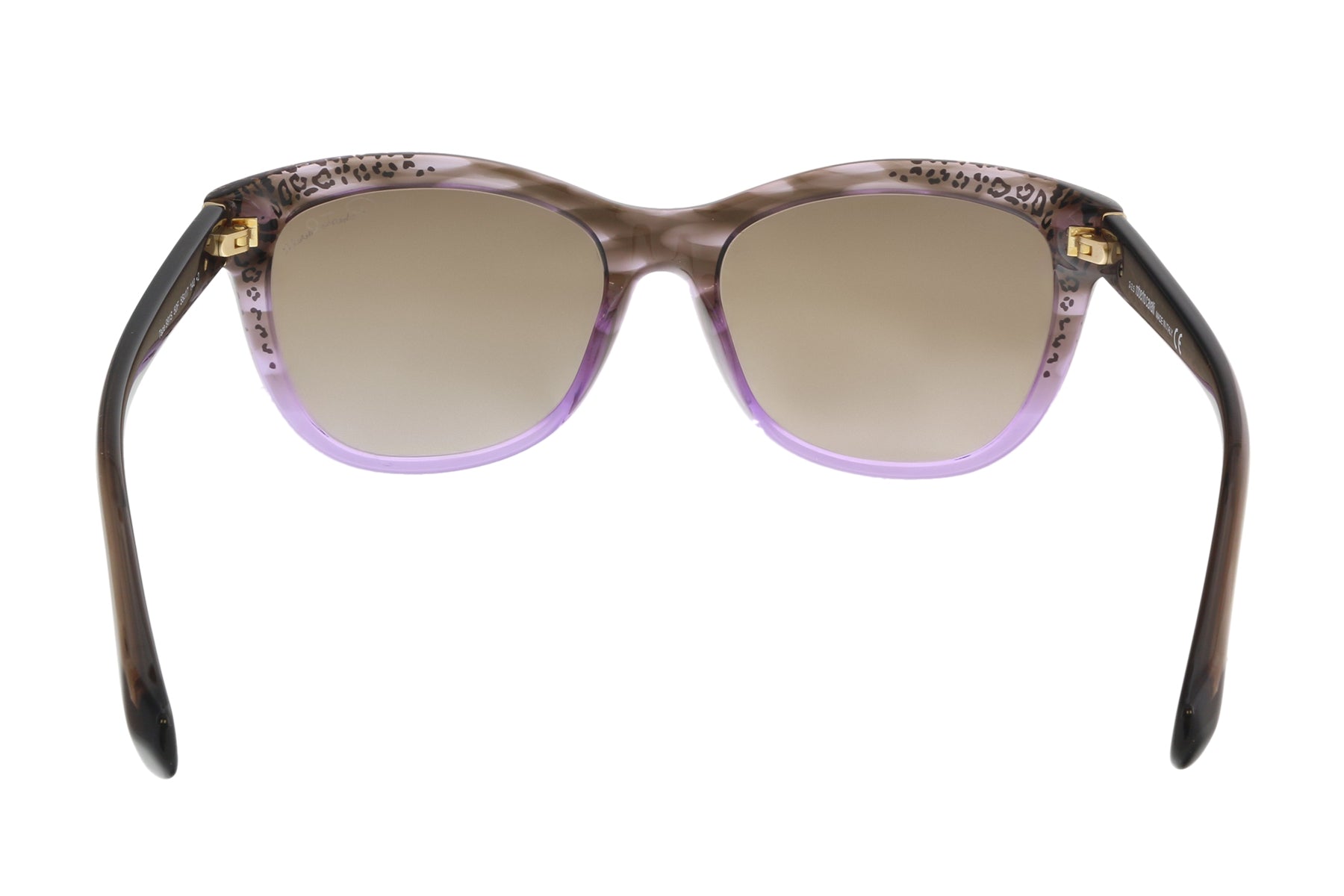 Roberto Cavalli Purple/Brown Square RC991S/S 50F Sunglasses